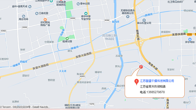 江苏乐宝体育干燥科技有限公司的位置地图